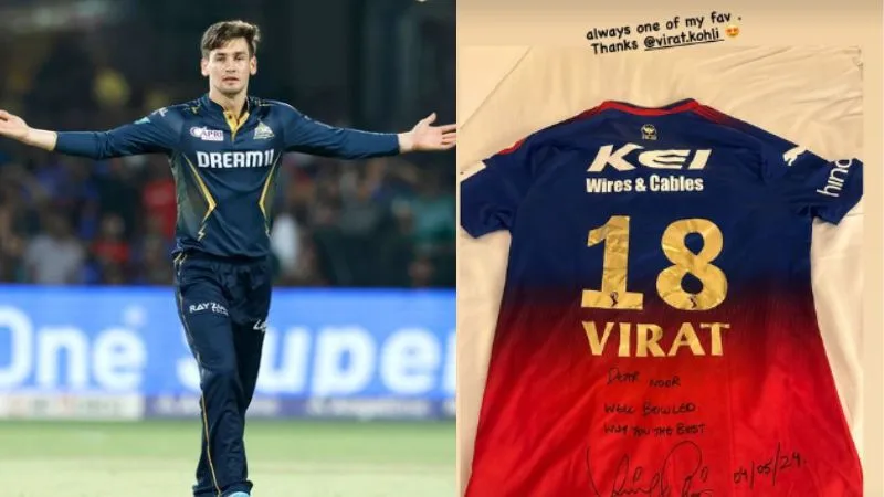 Virat Kohli Gifts Jersey to Afghan Spinner Noor Ahmad