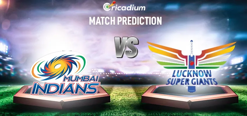 IPL 2024 Match 67 MI vs LSG Match Prediction