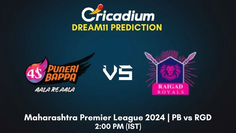 PB vs RGD Dream11 Prediction Match 8 Maharashtra Premier League 2024