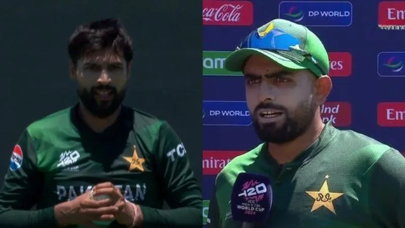 Babar Azam Ignores Amir's Advice, Costs the Match Against USA
