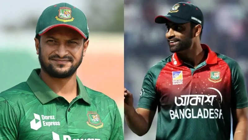 Shakib Al Hasan Speaks Up About Him and Tamim Iqbal's Rift