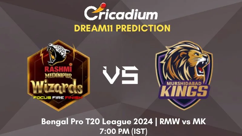 RMW vs MK Dream11 Prediction Match 19 Bengal Pro T20 League 2024
