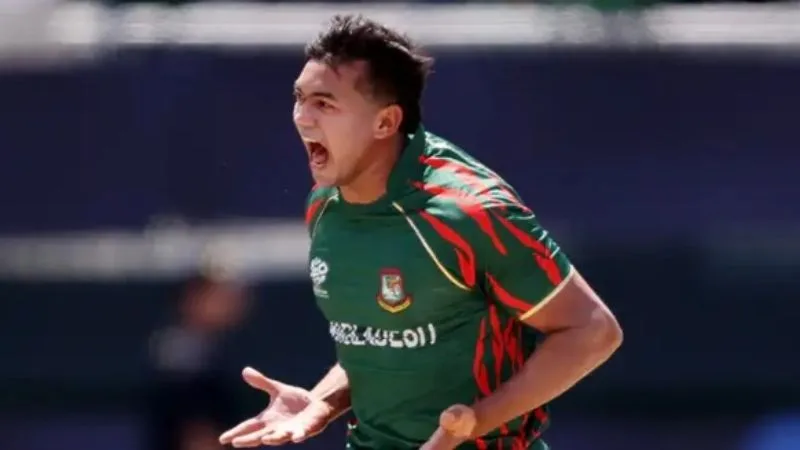 Why Taskin Ahmed Isn't Playing Today T20 World Cup 2024 Super Eight - Match 7?