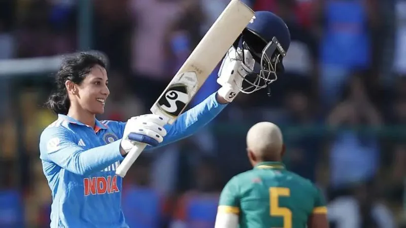 Smriti Mandhana Sets New Women's ODI Series Record