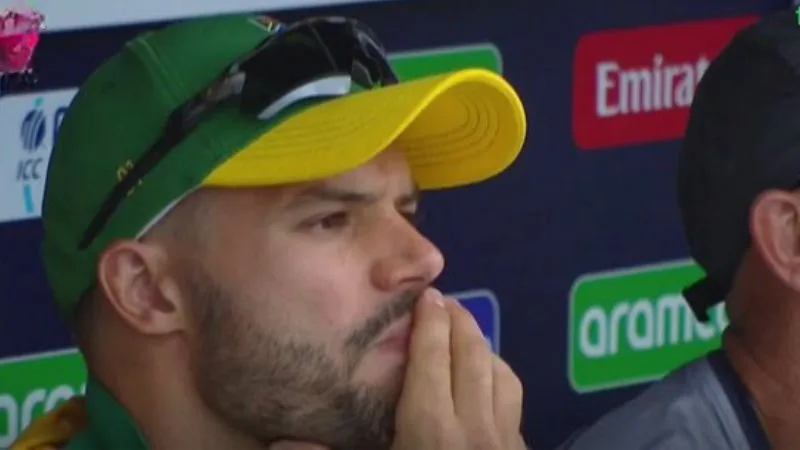 Teary eyed Aiden Markram on South Africa losing WT20C Finals