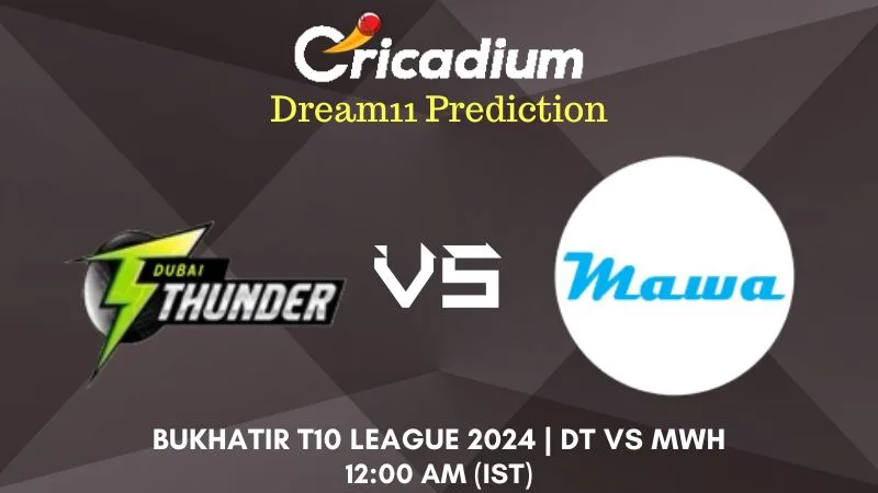 DT vs MWH Dream11 Prediction Plate Quarter Final-2 Bukhatir T10 League 2024