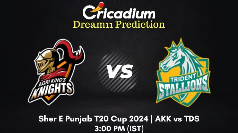 AKK vs TDS Dream11 Prediction Match 3 Sher E Punjab T20 Cup 2024
