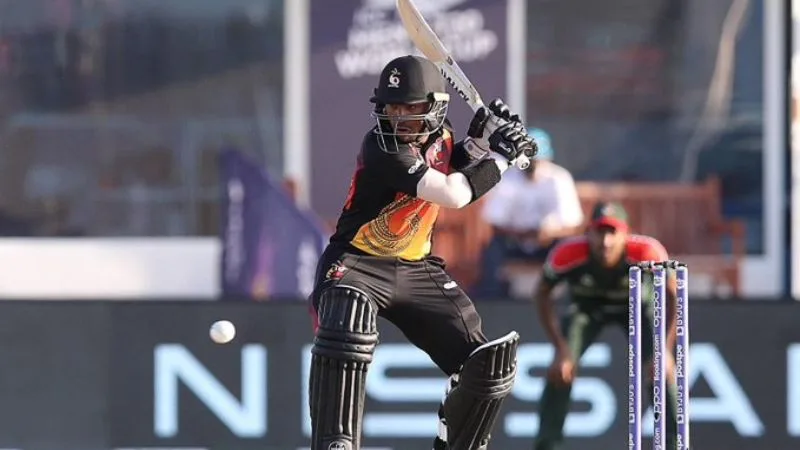 See Bau from PNG scores a fifty, makes history In T20 World Cup 2024