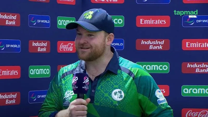 Ireland Captain Paul Stirling's Positive Outlook for TWorld Cup