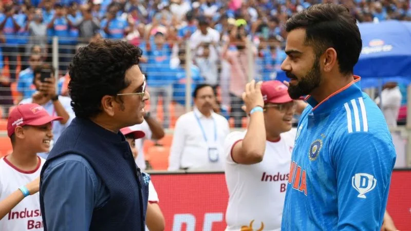 Virat Kohli Meets Sachin Tendulkar: TWorld Cup Update