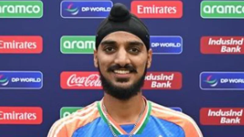 Arshdeep Singh thanks team India players for their support as he bags the POTM title