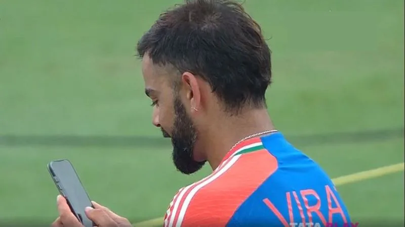 Virat Kohli Emotionally Video Calls Family After India Wins T20 World Cup 2024