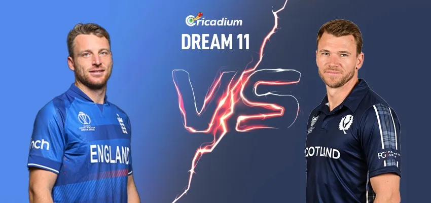ENG vs SCO Dream11 Prediction T20 World Cup 2024 6th T20I