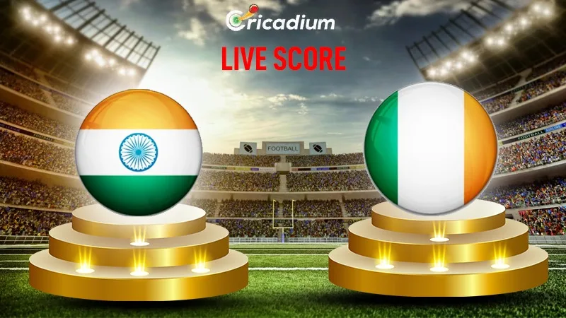 T20 World Cup 2024 8th T20I IND vs IRE Live Score