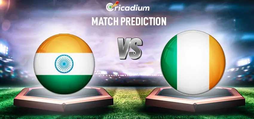 T20 World Cup 2024 8th T20I IND vs IRE Match Prediction
