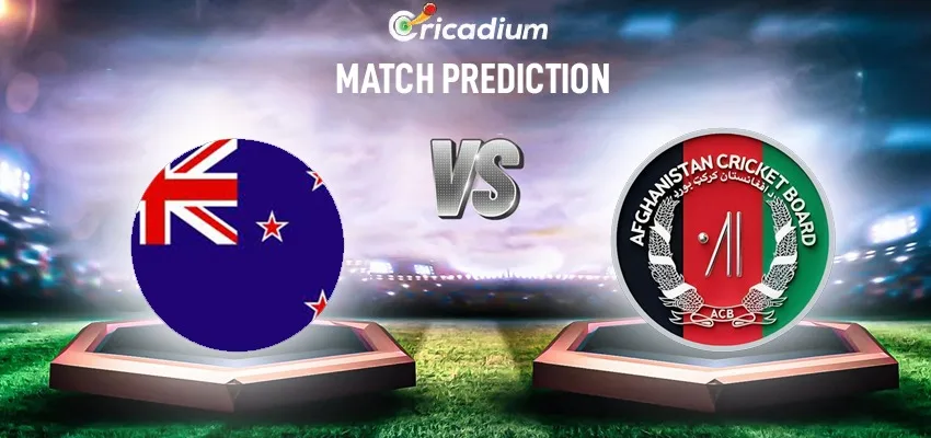 T20 World Cup 2024 14th T20I NZ vs AFG Match Prediction