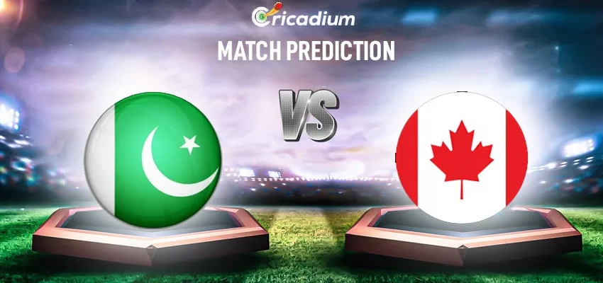 T20 World Cup 2024 22nd T20I PAK vs CAN Match Prediction