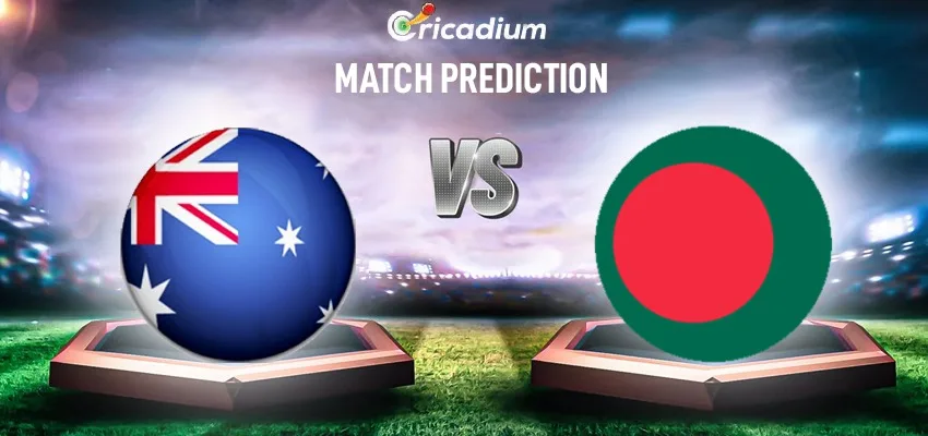 T20 World Cup 2024 Super Eight - Match 4 AUS vs BAN Match Prediction