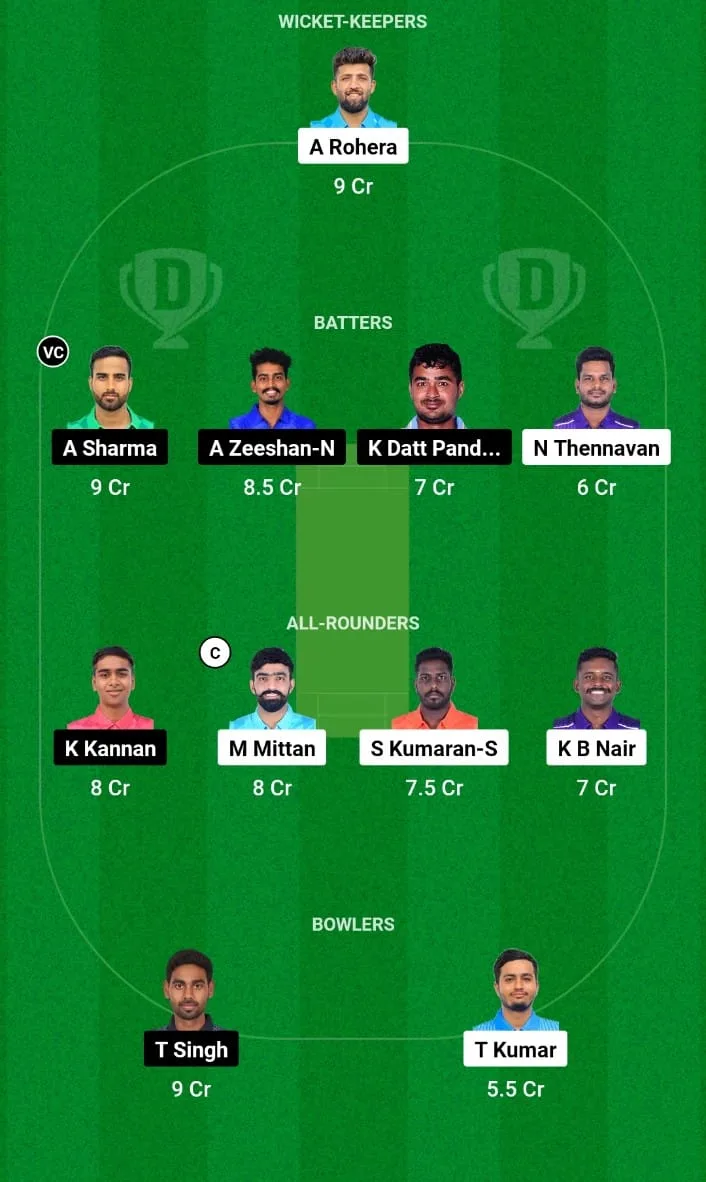 SXI vs PAN Dream11 Prediction Match 10 Siechem Pondicherry Mens T20 2024