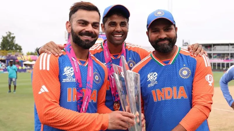 Rohit Sharma's Instagram: Bringing Home the Trophy Celebrations
