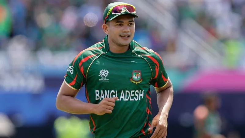 Taskin Ahmed Clarifies Missing Team Bus for IND vs BAN T20 World Cup 2024