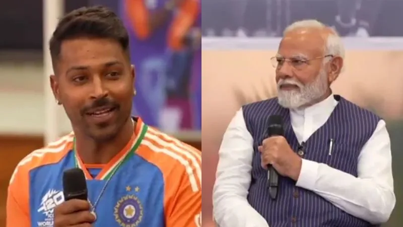 Hardik Pandya Opens Up to PM Modi About Career Challenges