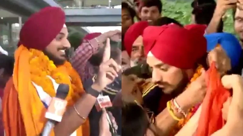 Arshdeep Singh Receives Rousing Welcome in Chandigarh After World Cup Triumph