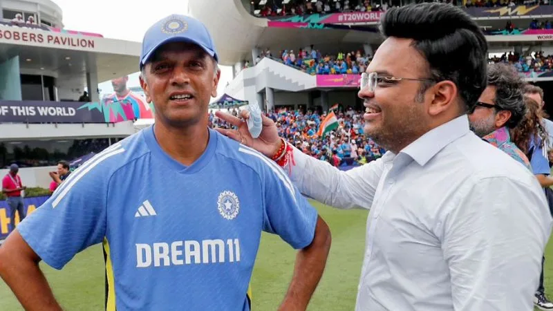 Jay Shah Pens Heartfelt Tribute to Rahul Dravid