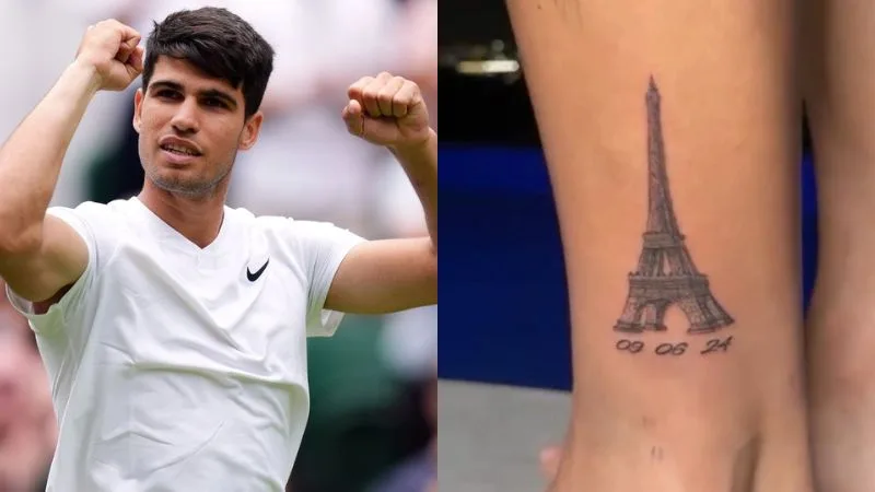 Carlos Alcaraz Unveils New Tattoo Celebrating Roland Garros Triumph