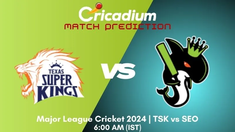 TSK vs SEO Match Prediction Match 21 MLC 2024