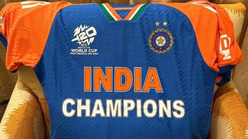 Team India's Special 'Champion' Jersey Unveiled