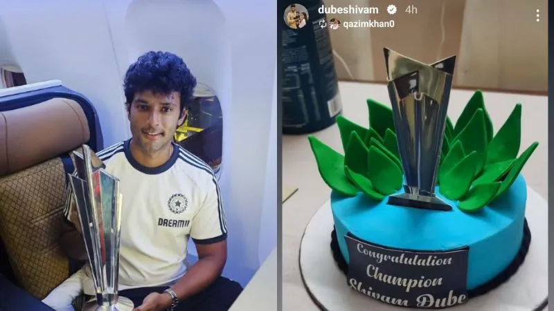 Shivam Dube's Homecoming: Let's Celebrate!