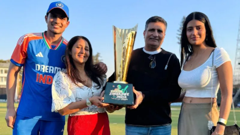 Shubman Gill's Heartfelt Family Post After Series Victory