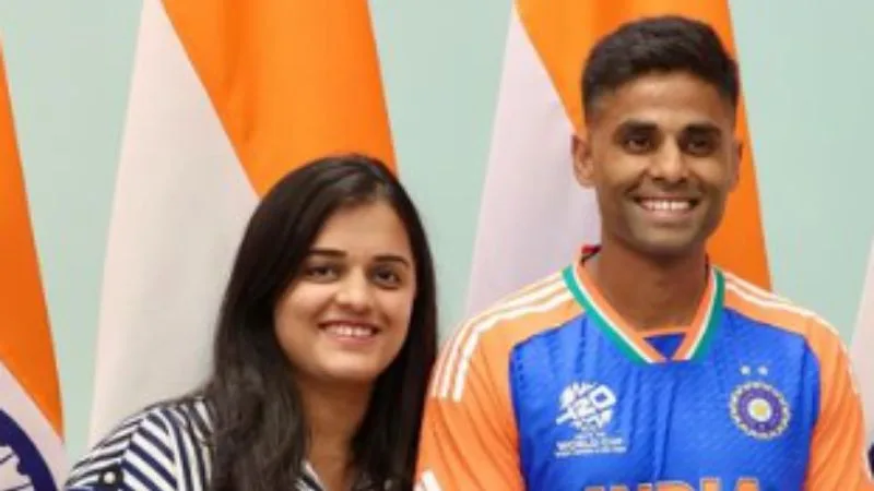 Devisha Yadav Celebrates Husband Suryakumar's Rise to T20I Captaincy