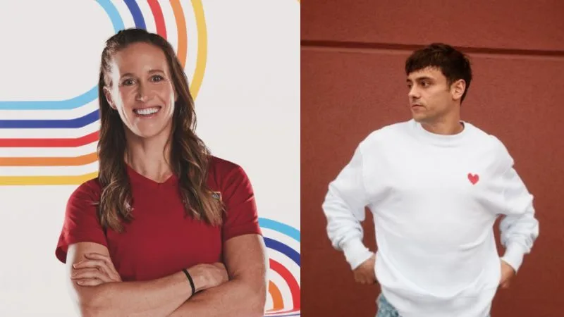 Tom Daley and Helen Glover Named Team GB's Historic Flag Bearers for Paris 2024