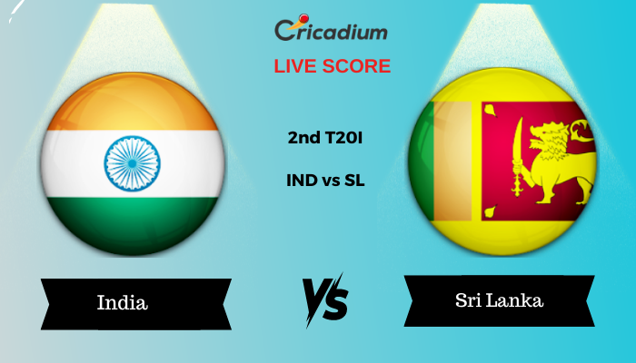 India tour of Sri Lanka 2024 2nd T20I IND vs SL Live Score