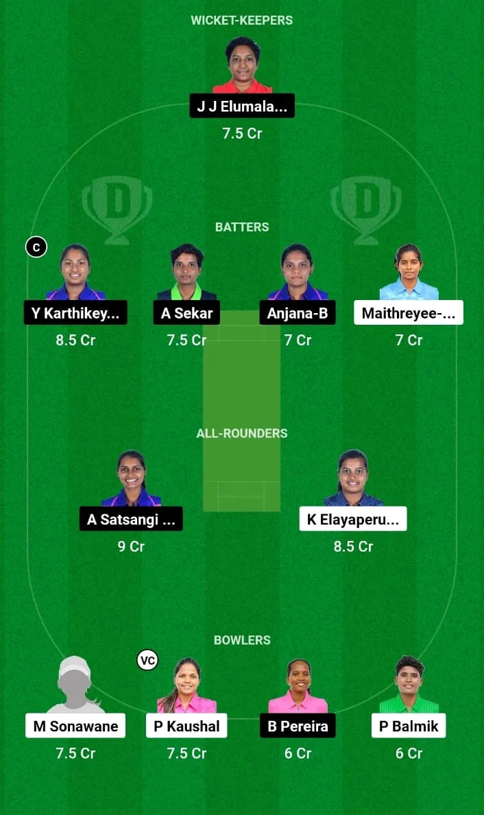 DIA-W vs PRI-W Dream11 Prediction Match 11 Pondicherry Women’s T20 Tournament 2024