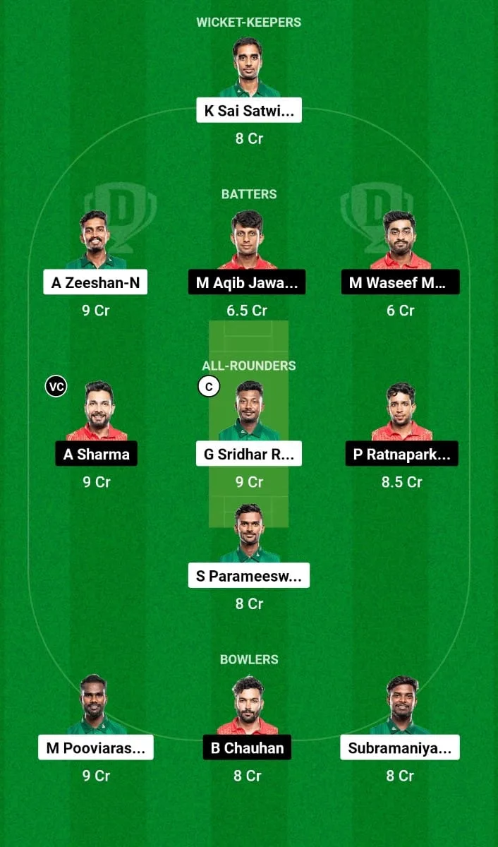 YAR vs KAK Dream11 Prediction Match 29 Pondicherry Premier League 2024