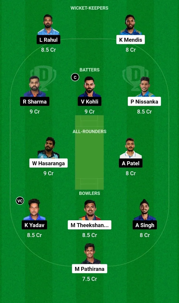 SL vs IND Dream11 Prediction India tour of Sri Lanka 2024 1st ODI