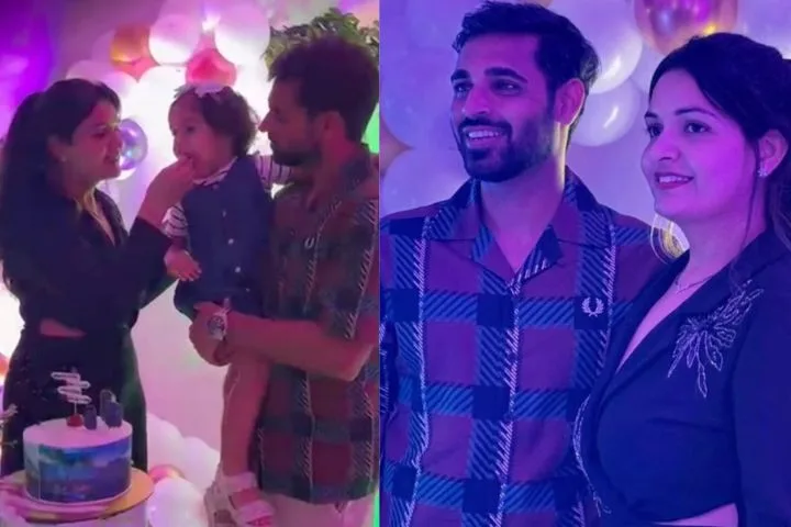 Bhuvneshwar Kumar's Surprise Celebration for Wife Nupur