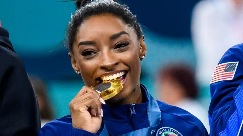 Simone Biles Secures All-Around Gold at Paris 2024 Olympics