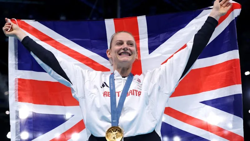 Bryony Page wins Great Britain's first Trampoline Olympic Gold