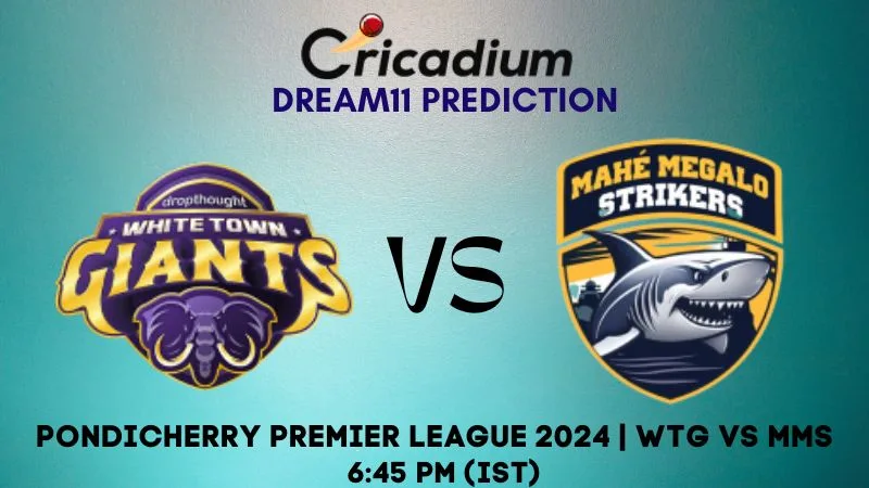 WTG vs MMS Dream11 Prediction Match 6 Pondicherry Premier League 2024