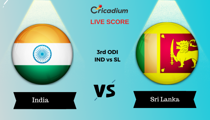 India tour of Sri Lanka 2024 3rd ODI SL vs IND Live Score