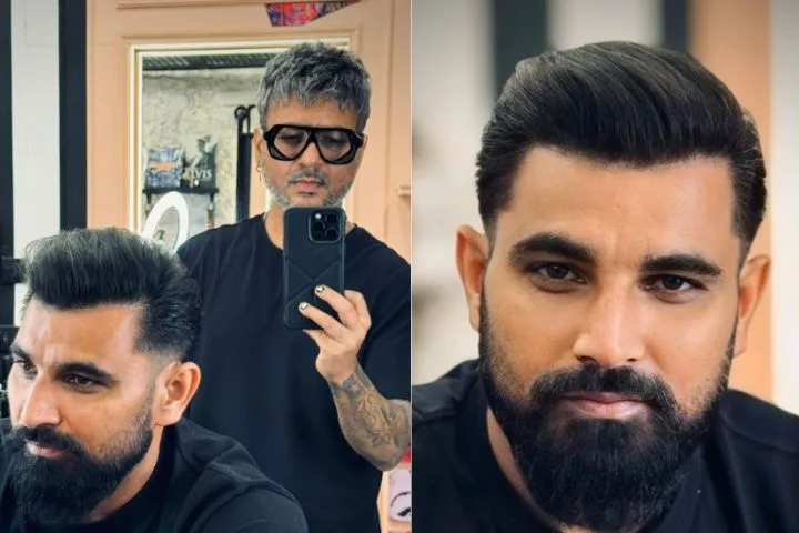 Indian Pacer Mohammad Shami's Stylish Makeover Goes Viral