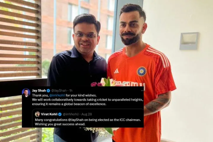 Jay Shah Thanks Kohli and Rohit for Congratulatory Wishes