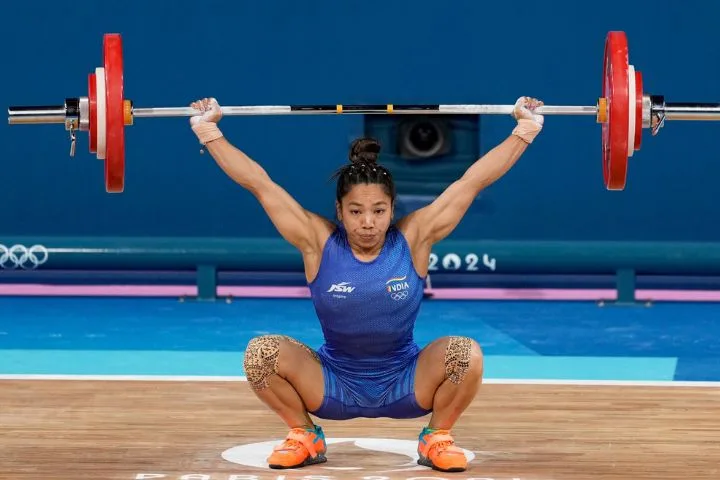 Mirabai Chanu Finishes Fourth in Women's 49kg Weightlifting at Paris Olympics