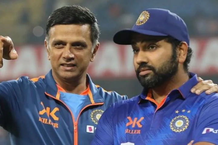 Rahul Dravid talks about working with India's Rohit Sharma