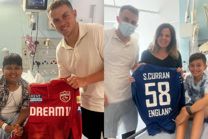 Sam Curran Donates His Punjab Kings Jersey in a Heartwarming Gesture