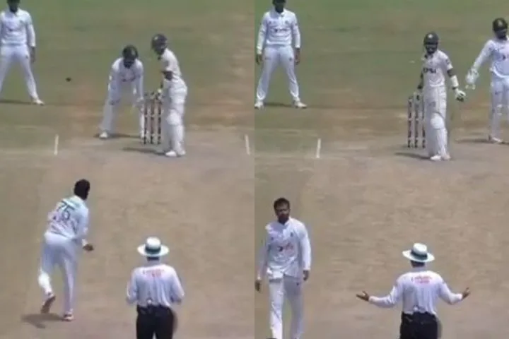 Shakib Al Hasan Loses Temper, Throws Ball at Mohammad Rizwan in Test Match